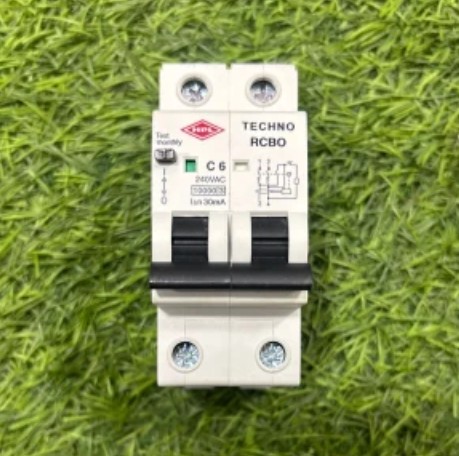HPL RCBO DP 6A 30MA HRCBODP6A-30MA